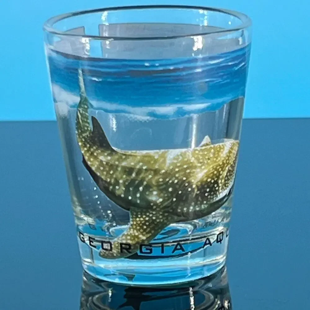 Georgia Atlanta Aquarium Whale Shark Souvenir Shot Glass